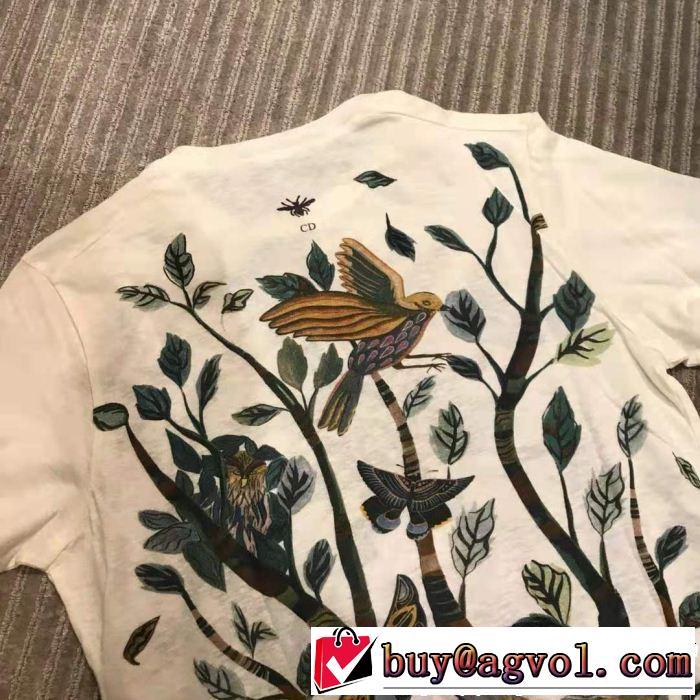DIOR ディオール 半袖Tシャツ2019年春夏シーズンの人気 グッと大人っぽい印象に