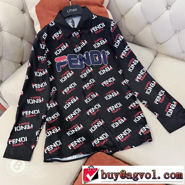 FENDI フェンディ 長袖 シャツ レディース 素敵なスタイルで夏の定番 2019年春夏流行ファッション