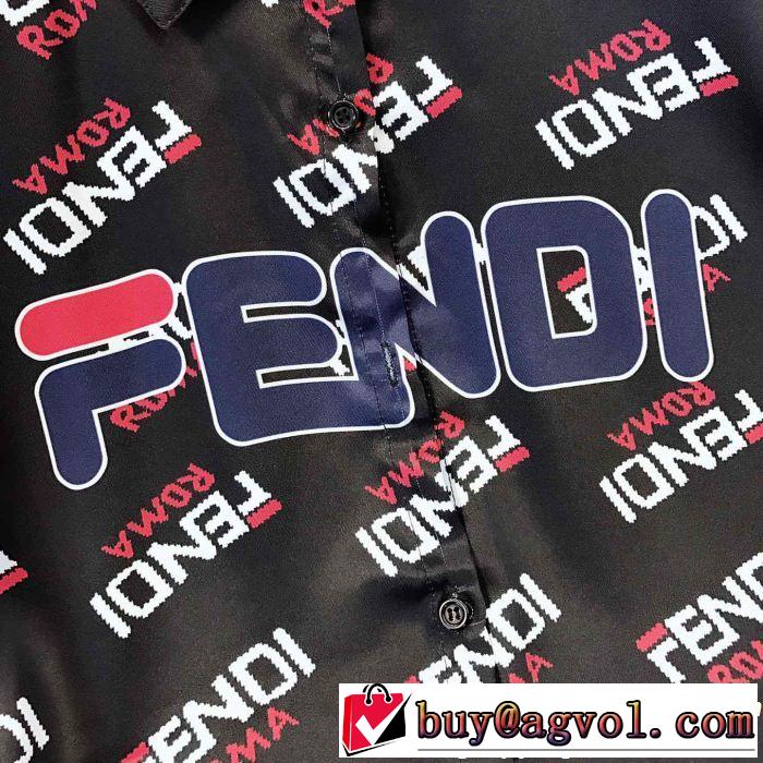 FENDI フェンディ 長袖 シャツ レディース 素敵なスタイルで夏の定番 2019年春夏流行ファッション