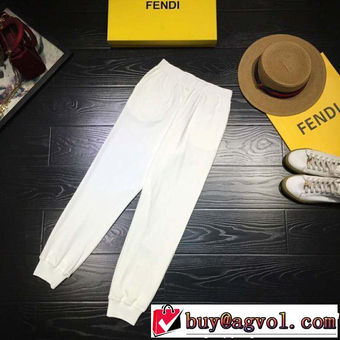 2019年の夏のマスト 定番のスタイル春夏限定 FENDI フェンディ ジャージ 上下セット 多色可選