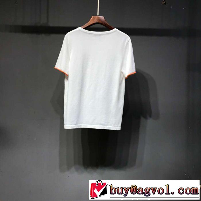2019年春夏流行ファッション 最新のトレンドブランド人気的 HERMES エルメス 半袖Tシャツ