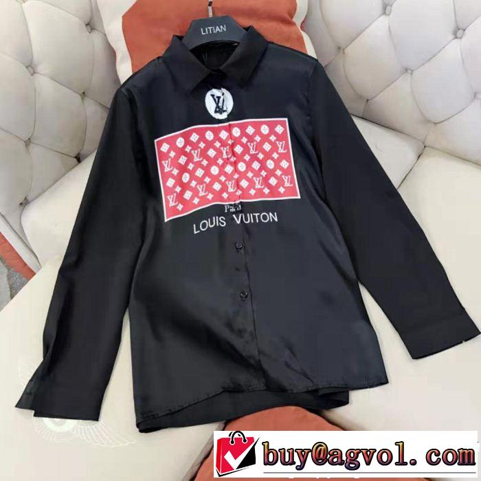 春夏！大人カジュアル 2019春夏トレンドアイテム LOUIS VUITTON ルイ ヴィトン 長袖 シャツ レディース