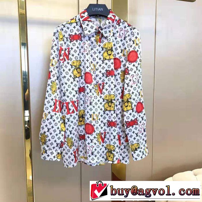 長袖 シャツ レディース 《2019年》今、注目のストリート 鮮度アップブランド最新 LOUIS VUITTON ルイ ヴィトン