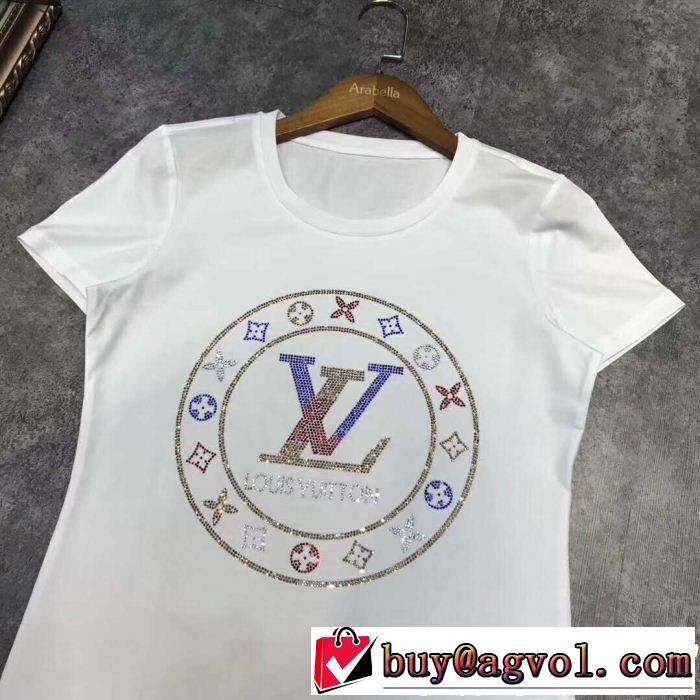 半袖Tシャツ 2色可選 LOUIS VUITTON ルイ ヴィトン 2019年春夏シーズンの人気 今季は特に注目ファション
