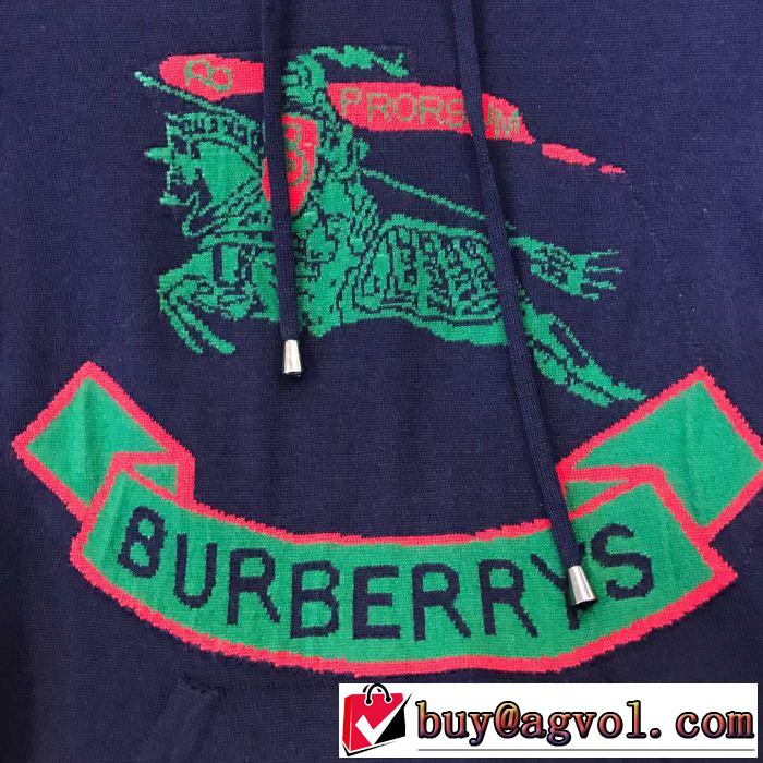 2019夏ファション新品 バーバリー 格安SALEBURBERRY パーカー 4色可選 定番が欲しい方