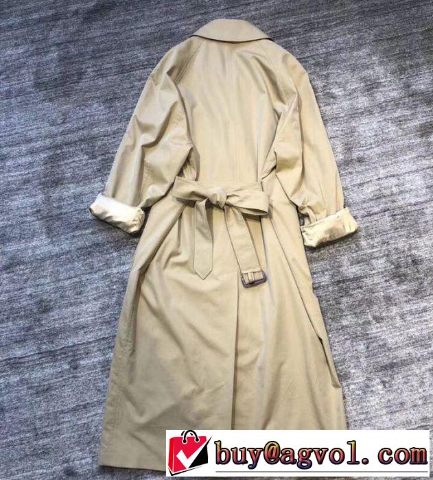 BURBERRY ロングコート新商品☆完売必至 バーバリー2019SS 最新先取りおしゃれなロゴ入り