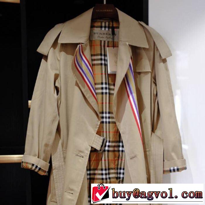 2019春夏の大注目トレンド バーバリー BURBERRYロングコートスタイリッシュに新着