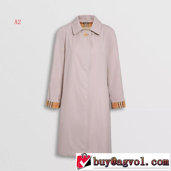 2色可選 2019SSのトレンド商品 バーバリーロングコート BURBERRY大人っぽく着こなし