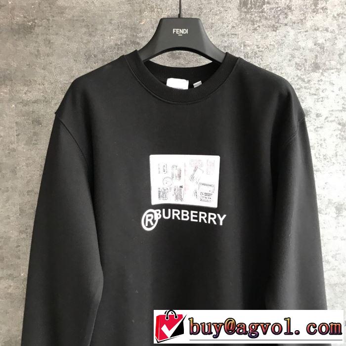 素敵続くトレンド プルオーバー 2色可選  2019秋冬トレンドデザイン バーバリー BURBERRY  人気の秋冬新作再登場