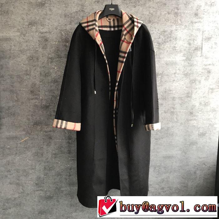 2色可選 秋冬ファッションコーディネート バーバリー 最重要！2019秋冬トレンド BURBERRY 人気ファッション雑誌でも掲載 トグルボタン付