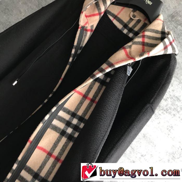 2色可選 秋冬ファッションコーディネート バーバリー 最重要！2019秋冬トレンド BURBERRY 人気ファッション雑誌でも掲載 トグルボタン付