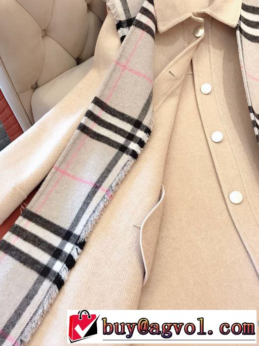 3色可選 とにかく完璧ブランド新作 バーバリー秋服コーデ2019年版  BURBERRY トッパーコート 大胆なチェックの人気トレンド