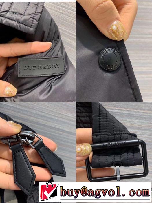 バーバリー BURBERRY 最新秋冬トレンドをチェック！2019-20秋冬 2色可選 絶対おさえるべきカラーと最新 ダウンジャケット やっぱり優しい色