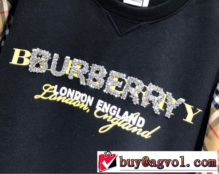 秋服コーデ2019年版 バーバリー BURBERRY 大胆なチェックの人気トレンド プルオーバーパーカー 2色可選 秋にはやる最新作を先取り