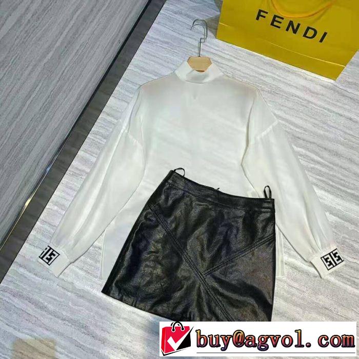  フェンディ FENDI 2019年春夏シーズンの人気 2色可選今風の着こなし新品 上下セット