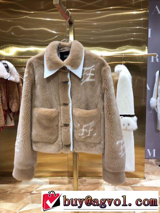 オシャレスタイルが今年流　フェンディ FENDI　2019-20秋冬取り入れやすい　ハーフコート　支持率が高い秋冬最新作