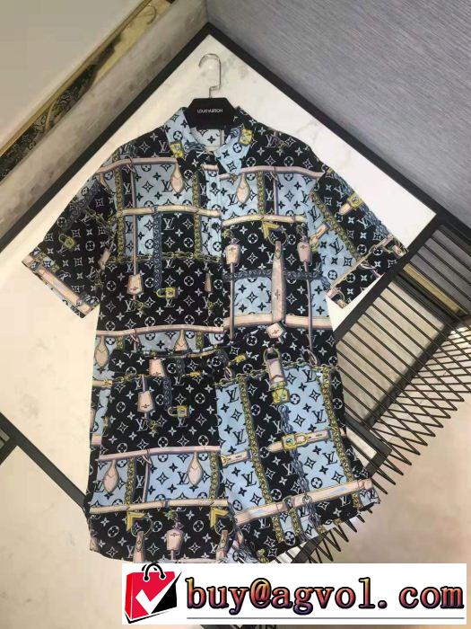  2019春夏人気トレンドアイテム ルイ ヴィトンキレイめ感が強い LOUIS VUITTON 上下セット