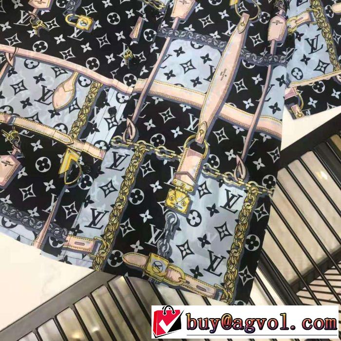 2019春夏人気トレンドアイテム ルイ ヴィトンキレイめ感が強い LOUIS VUITTON 上下セット