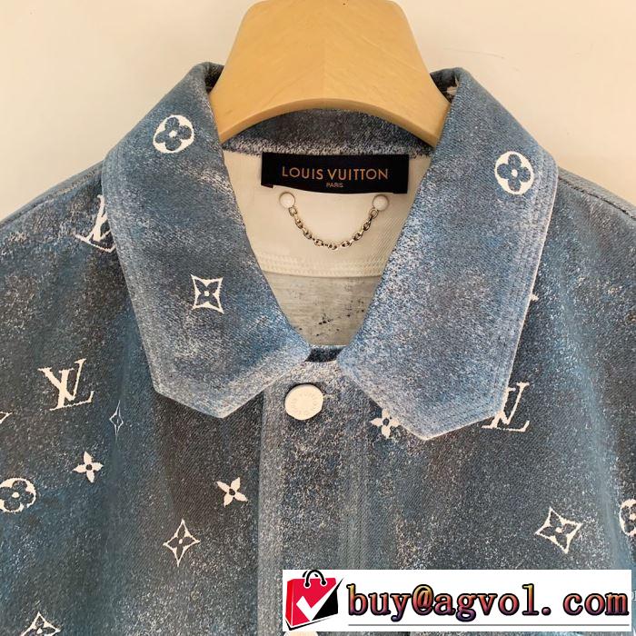 2019-20秋冬トレンドファッション　ルイ ヴィトン LOUIS VUITTON　最新秋冬トレンドをチェック　デニムジャケット　秋冬流行りファション　