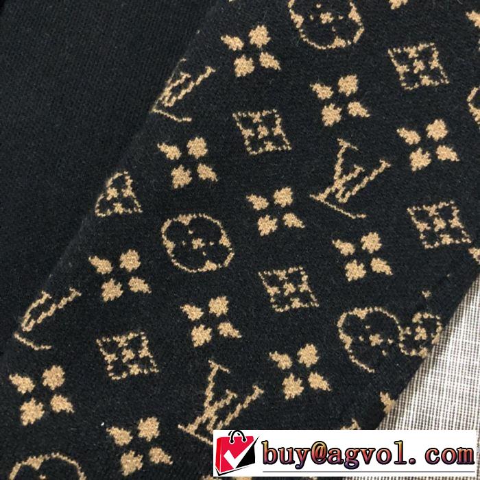 最新トレンドコーデおすすめ　ルイ ヴィトン LOUIS VUITTON　2019-2020秋冬のファッション　ニットコート　機能性が良くブランド新品