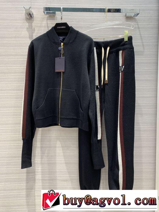 2019秋、イチオシ上品　ルイ ヴィトン LOUIS VUITTON　新作アイテムが今年流　上下セット　今シーズン注目のアイテム