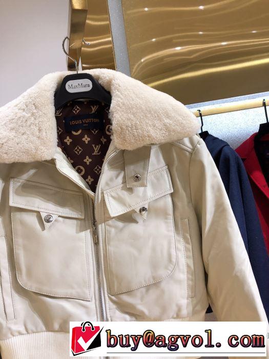おしゃれでおすすめ今季トレンド　ルイ ヴィトン LOUIS VUITTON　今季トレンドをうまく取り　ハーフコート　2019トレンドファッション新品