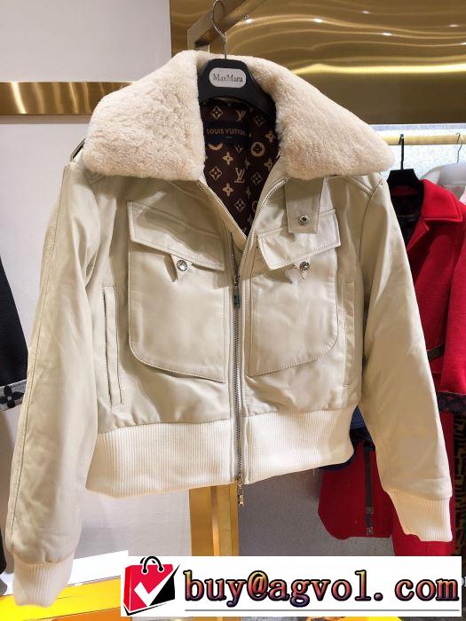 おしゃれでおすすめ今季トレンド　ルイ ヴィトン LOUIS VUITTON　今季トレンドをうまく取り　ハーフコート　2019トレンドファッション新品