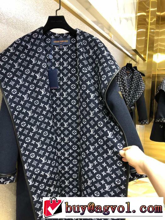 【2019秋冬トレンド】押さえておきたい　ルイ ヴィトン LOUIS VUITTON　サイズのよさを感じる新作　フード付きコート　秋にこれがはやりそう