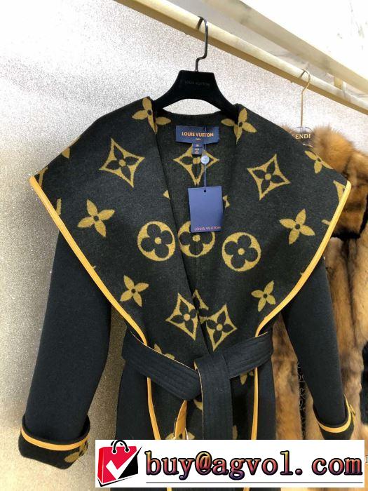 フード付きコート　注目の秋ファッション一番　ルイ ヴィトン　2019秋冬トレンド押さえておきたい　 LOUIS VUITTON