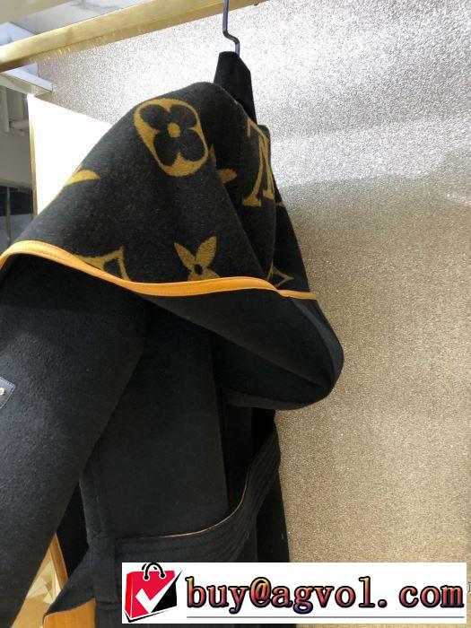 フード付きコート　注目の秋ファッション一番　ルイ ヴィトン　2019秋冬トレンド押さえておきたい　 LOUIS VUITTON