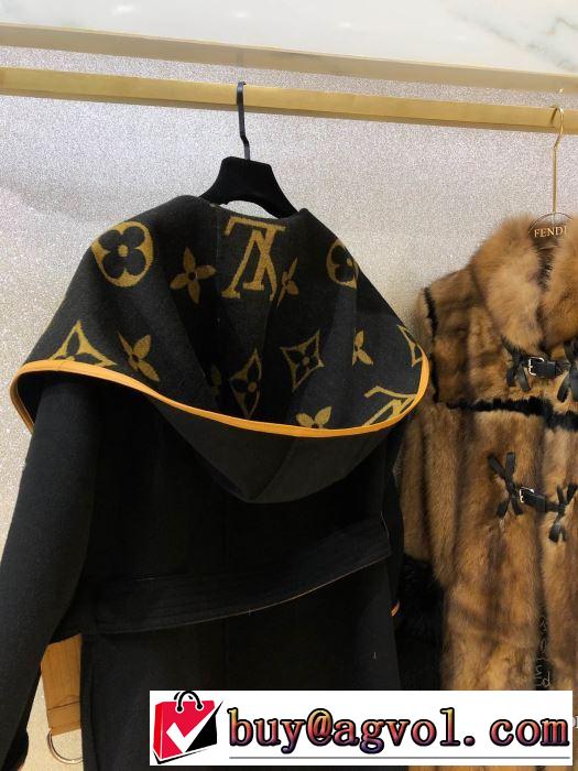 フード付きコート　注目の秋ファッション一番　ルイ ヴィトン　2019秋冬トレンド押さえておきたい　 LOUIS VUITTON