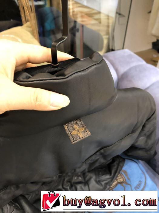 ルイ ヴィトン 秋服コーデ2019年版　LOUIS VUITTON　大胆なチェックの人気トレンド　ダウンジャケット　2019秋冬トレンドアイテム