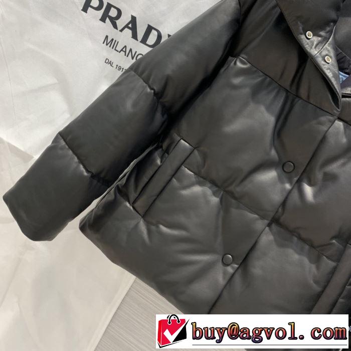 プラダ PRADA 最新秋冬トレンドをチェック！2019-20秋冬　ダウンジャケット　今年の流行りファション　2色可選　絶対おさえるべきカラーと最新