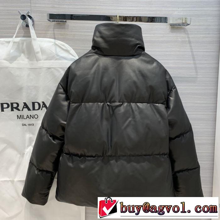 プラダ PRADA 最新秋冬トレンドをチェック！2019-20秋冬　ダウンジャケット　今年の流行りファション　2色可選　絶対おさえるべきカラーと最新