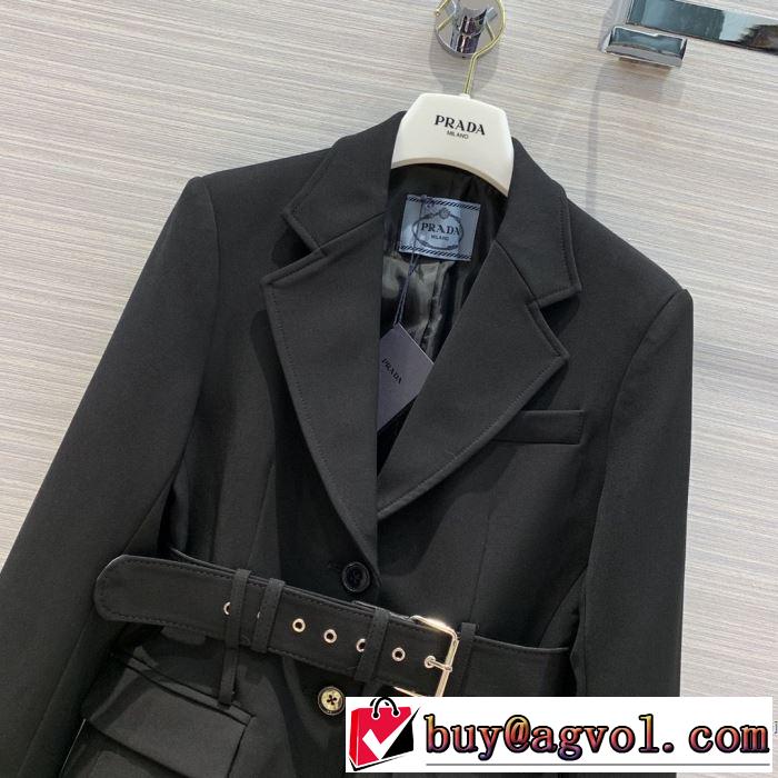 ハーフコート　秋にはやる最新作を先取り　プラダ 2019秋冬トレンドアイテム　PRADA さわやかに新品おすすめ　
