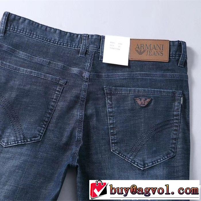 る春夏おすすめの人気商品 デニムパンツ 好印象な上品スタイル アルマーニ ARMANI 2019春夏の大注目トレンド