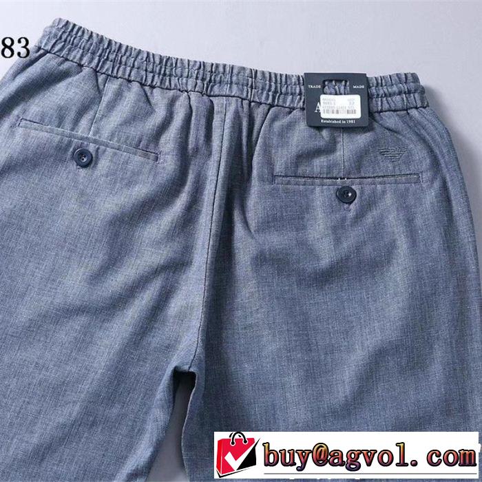 春夏の流行り2019新品 デニムパンツ アルマーニ ARMANI 3色可選 今旬のシルエットバランス