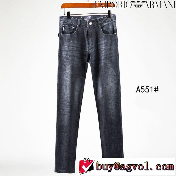 アルマーニ ARMANI ストレートデニムパンツ 2019夏色っぽさ 大人っぽく仕上げ カジュアルさ