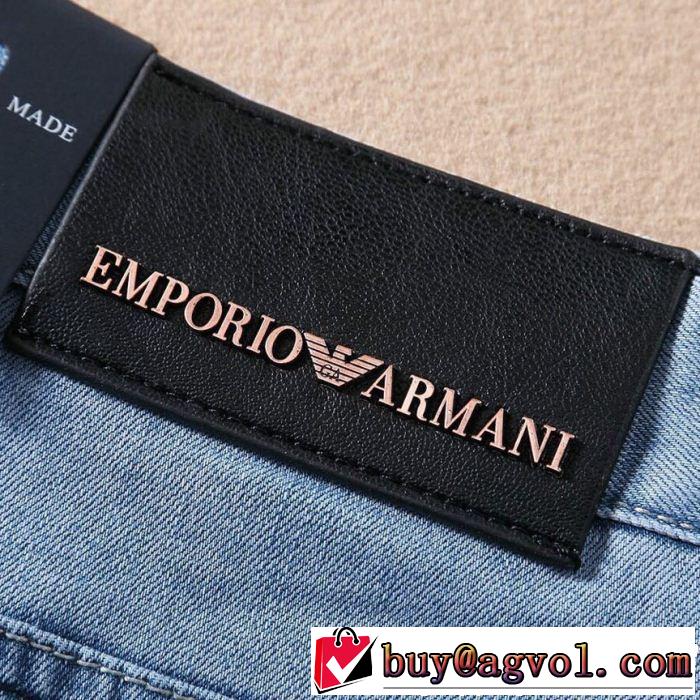 【2019年】夏のファッション ちょっと大人の印象 アルマーニ ARMANI デニムパンツ
