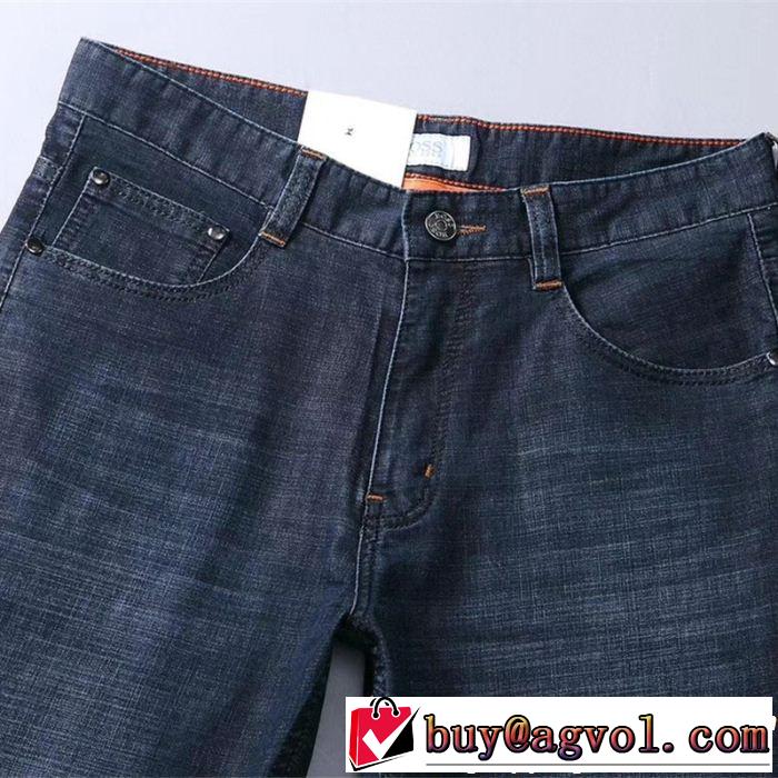 ヒューゴボス HUGO BOSS 2019夏ファション新品 デニムパンツ  季節をまたい新作アイテム