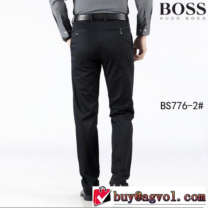 2019春夏人気トレンドアイテム チノパン 2色可選 ゆったり感のあるアイテム HUGO BOSS