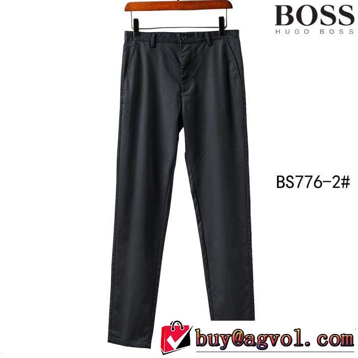 2019春夏人気トレンドアイテム チノパン 2色可選 ゆったり感のあるアイテム HUGO BOSS