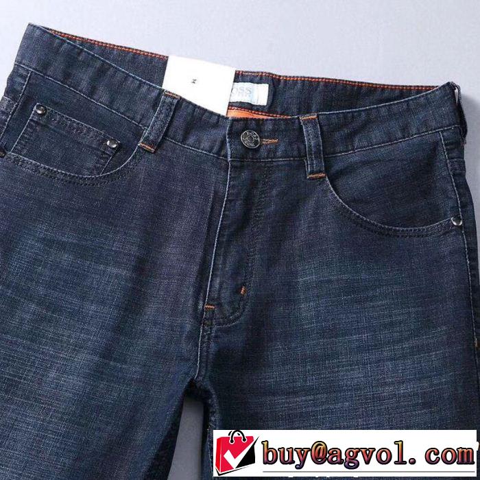 ストレートデニムパンツ 2019年の春夏に着たい HUGO BOSS ヒューゴボス 今風の着こなし新品