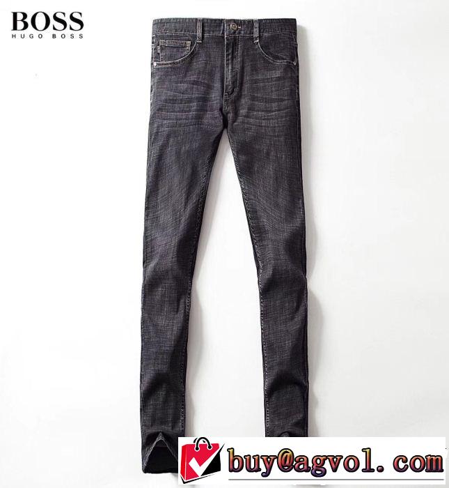 ヒューゴボス HUGO BOSS ストレートデニムパンツ 2019夏色っぽさ 主張性もカジュアルさ