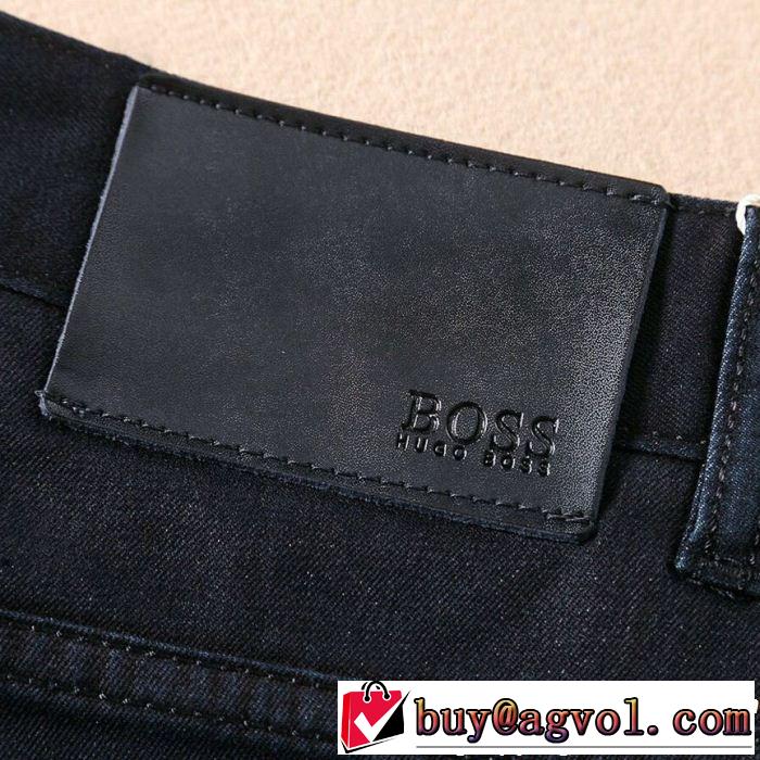テーパードデニムパンツ ヒューゴボス HUGO BOSS 2019年春夏流行ファッション 派手すぎず