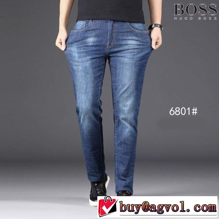 2019SSのトレンド商品  ヒューゴボス HUGO BOSS  スタイルを綺麗に  ブランド ジーンズ  サラサラの着心地