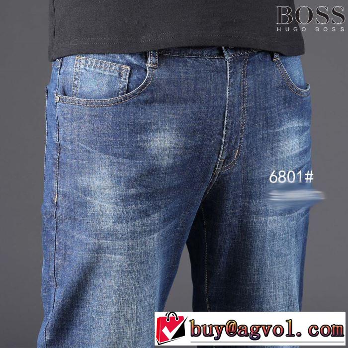2019SSのトレンド商品  ヒューゴボス HUGO BOSS  スタイルを綺麗に  ブランド ジーンズ  サラサラの着心地