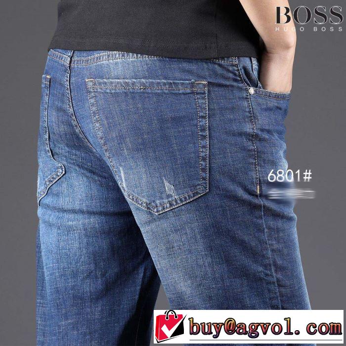2019SSのトレンド商品  ヒューゴボス HUGO BOSS  スタイルを綺麗に  ブランド ジーンズ  サラサラの着心地