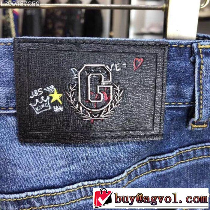 大人の余裕が漂う ドルチェ＆ガッバーナ Dolce&Gabbana 【2019春夏】最新コレクション デニムパンツ