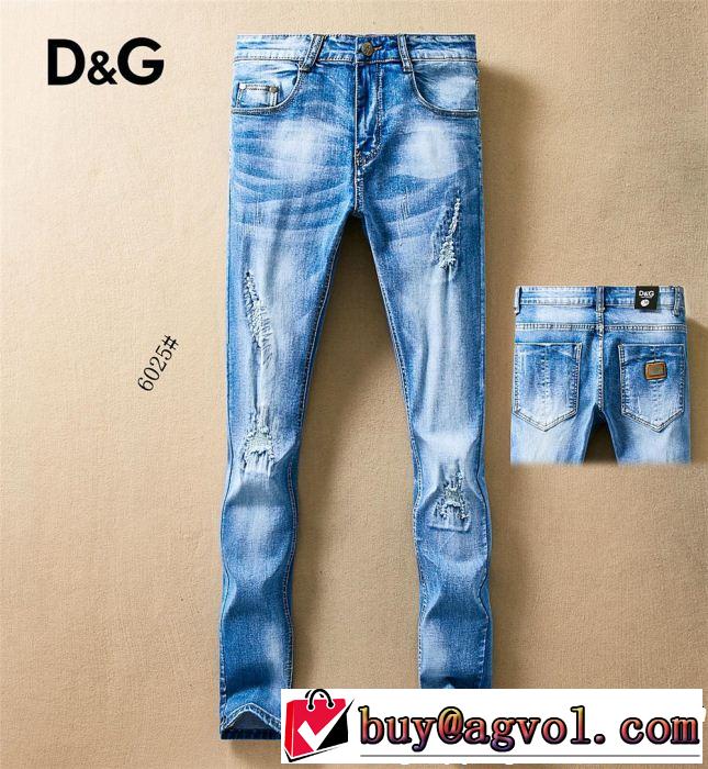 デニムパンツ  夏のフレッシュな気分に ドルチェ＆ガッバーナ Dolce&Gabbana 2019即旬な装いに 